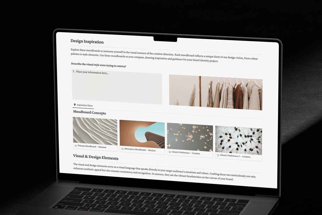 Creative Direction – Presentation Template