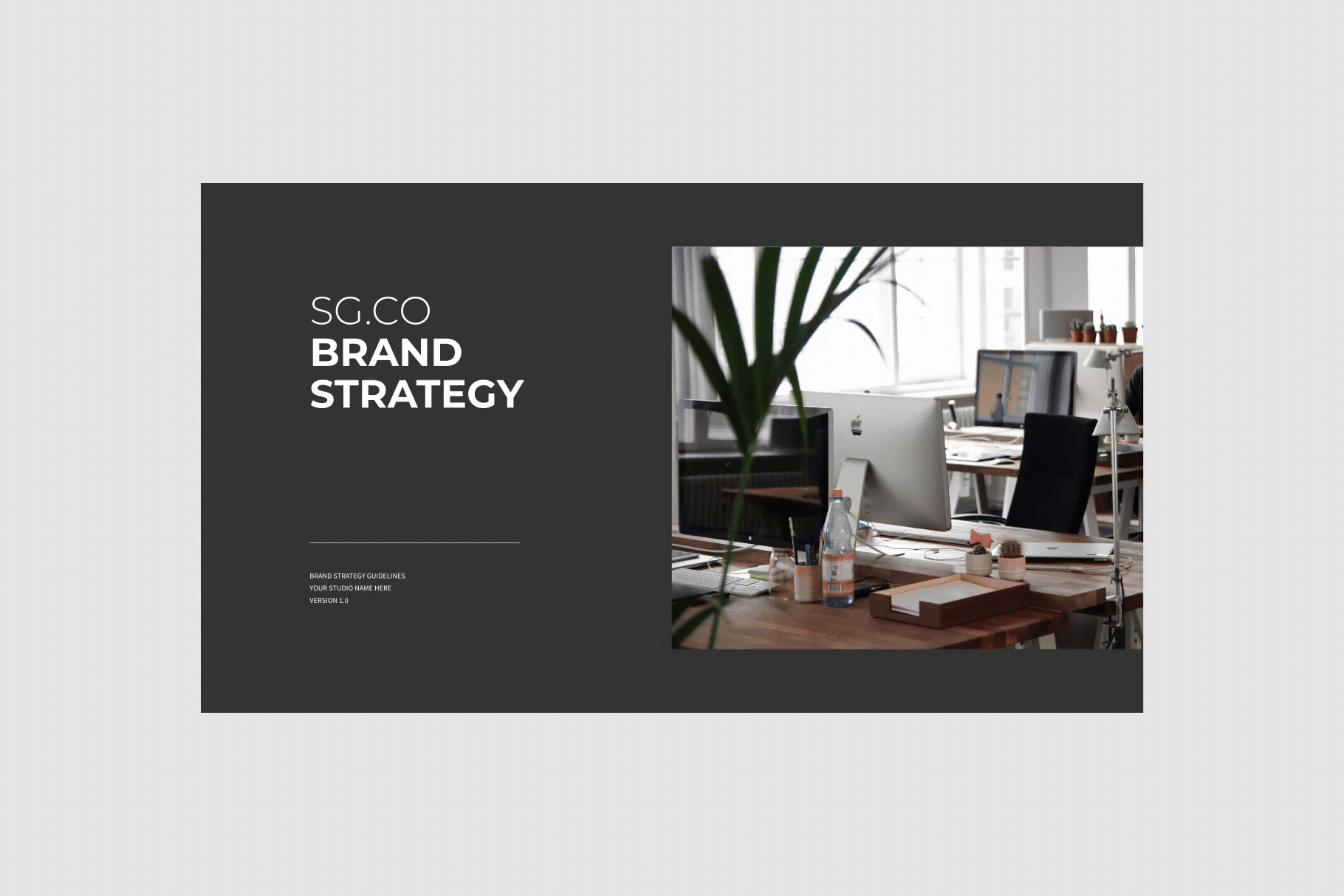 Ultimate 5-In-1 Strategy Workshop – Presentation Template