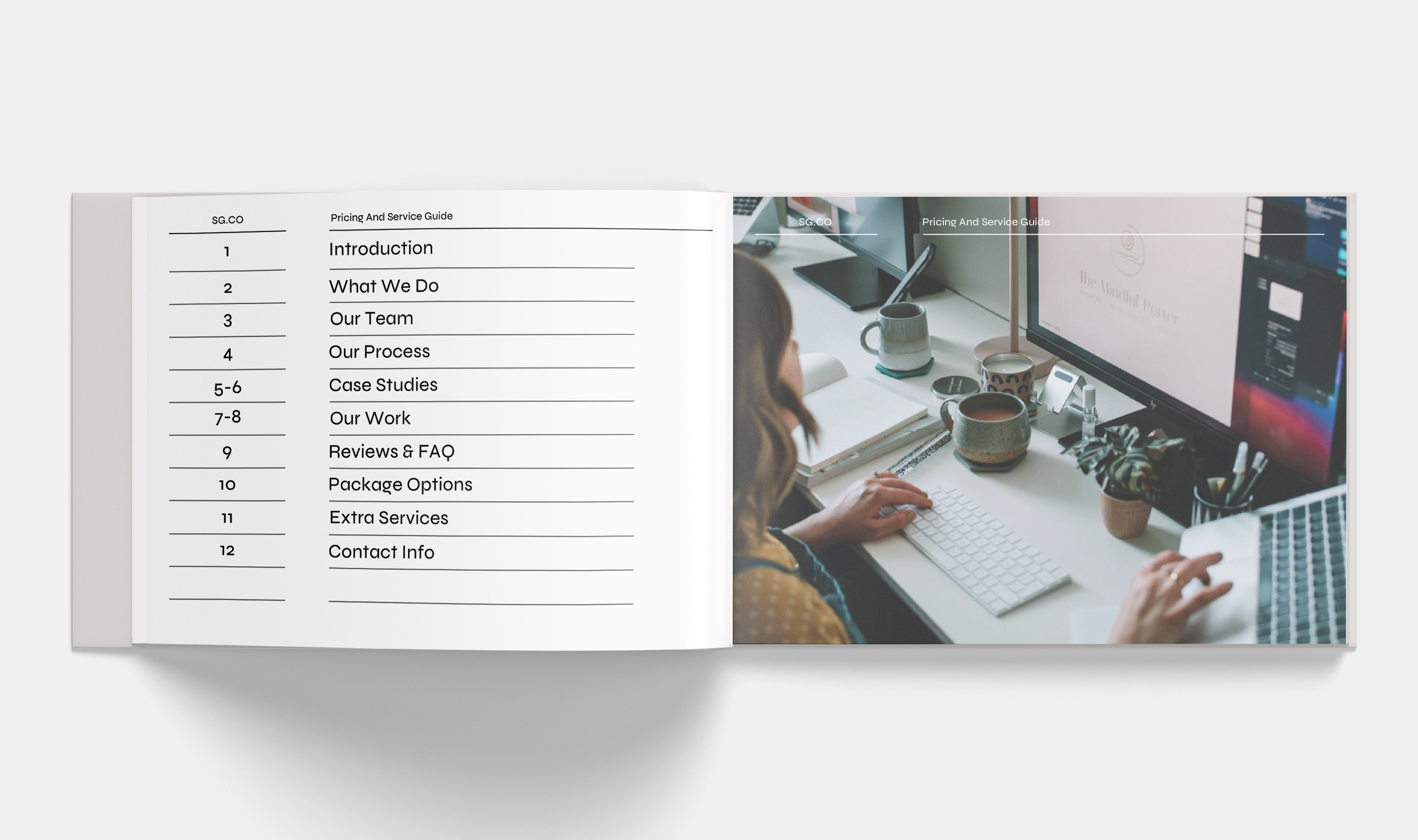 Pricing and Service Guide – Presentation Template