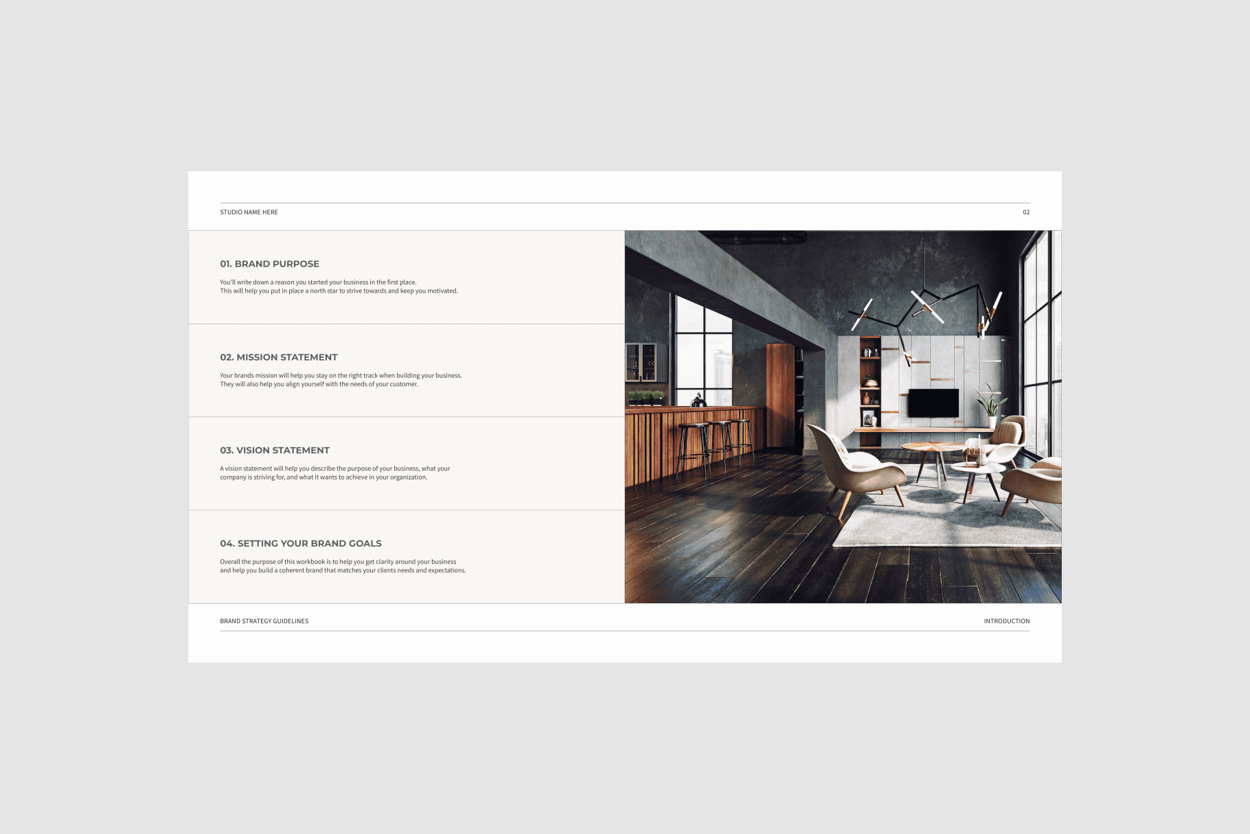 Ultimate All-In-One Brand Kit – Presentation Template