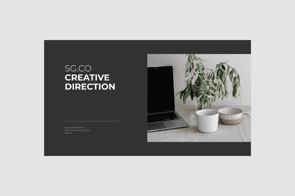 Creative Direction – Presentation Template