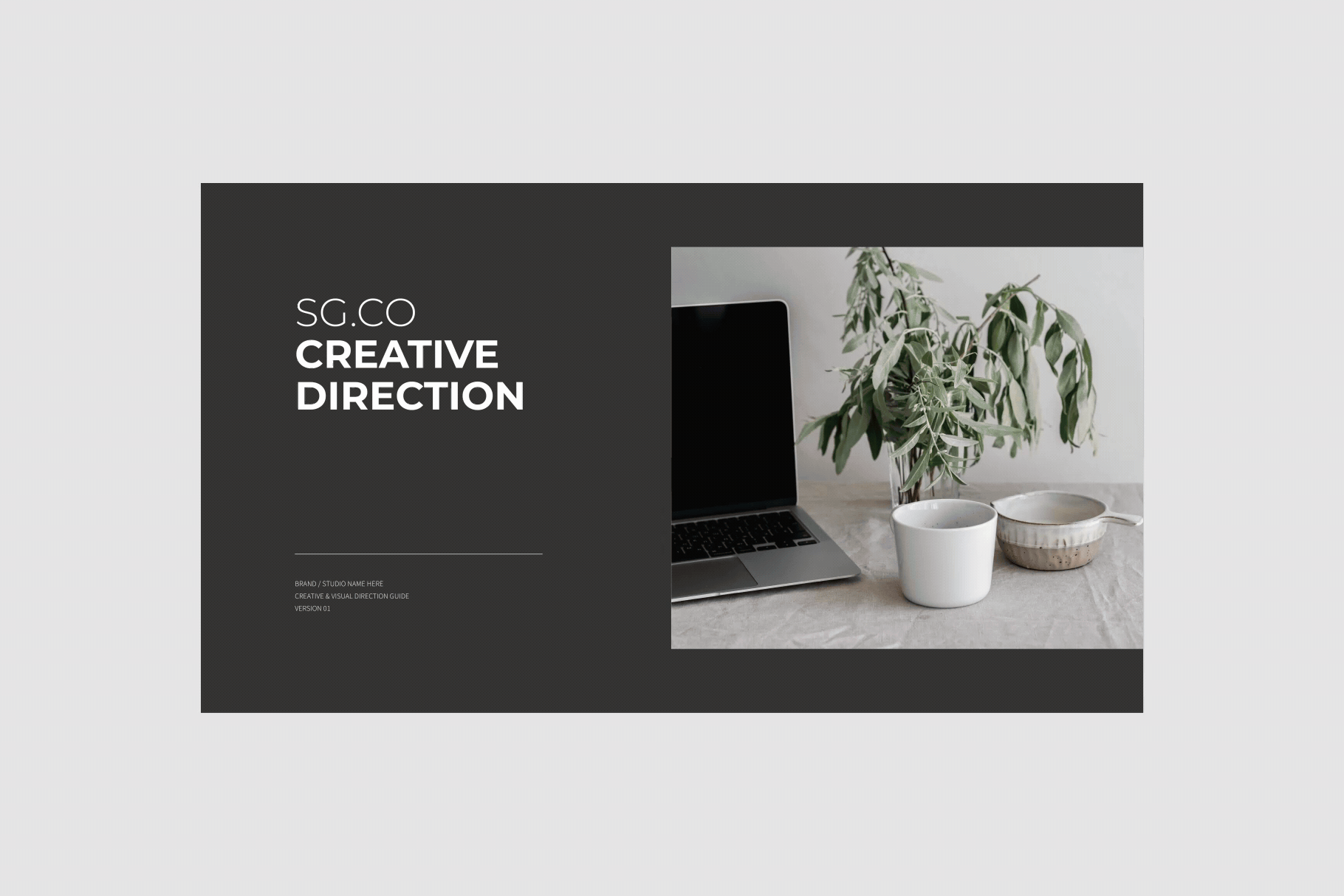 Creative Direction – Presentation Template