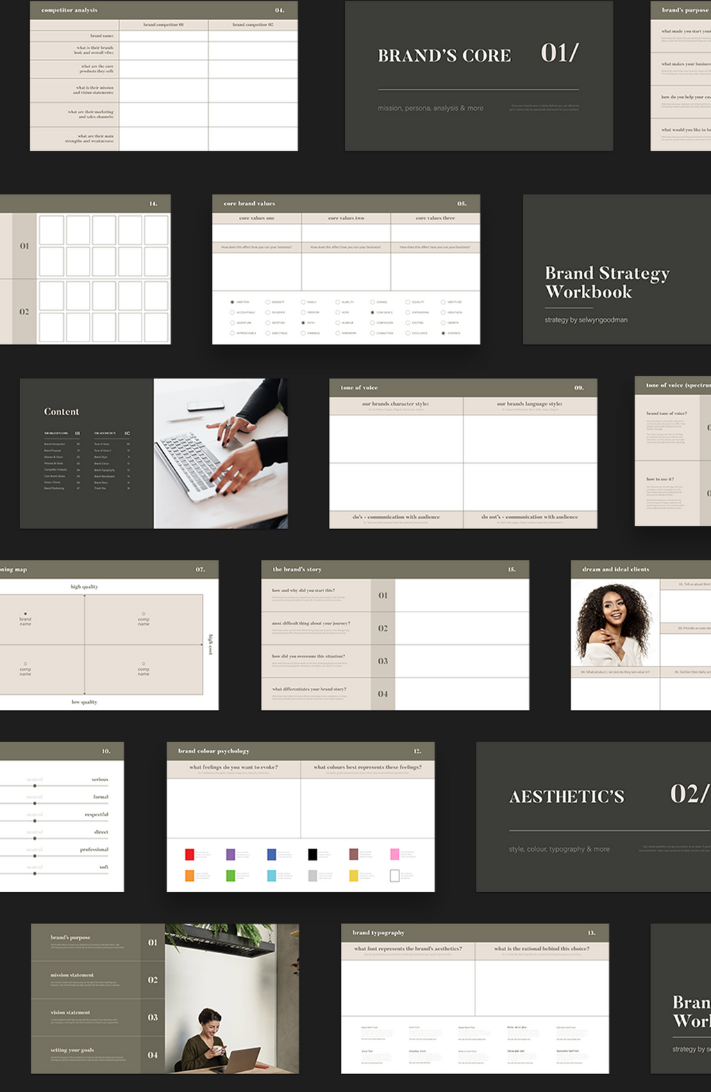 Ogol Brand Strategy Workbook – Presentation Template