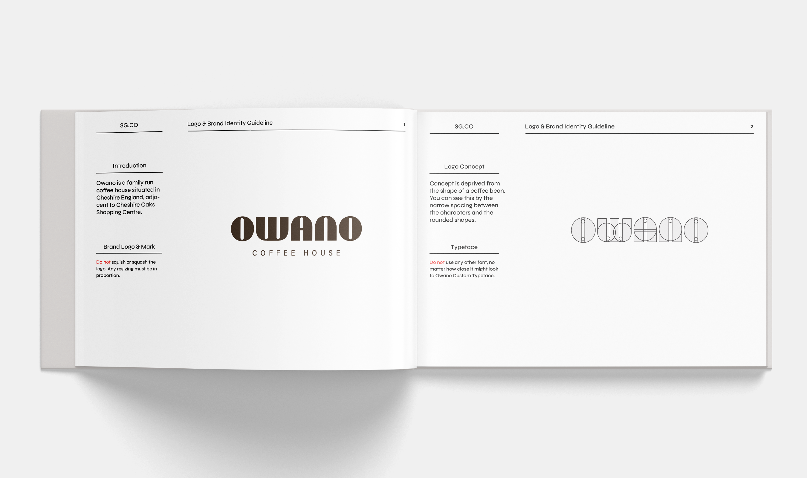Minimalist Brand Guidelines – Presentation Template