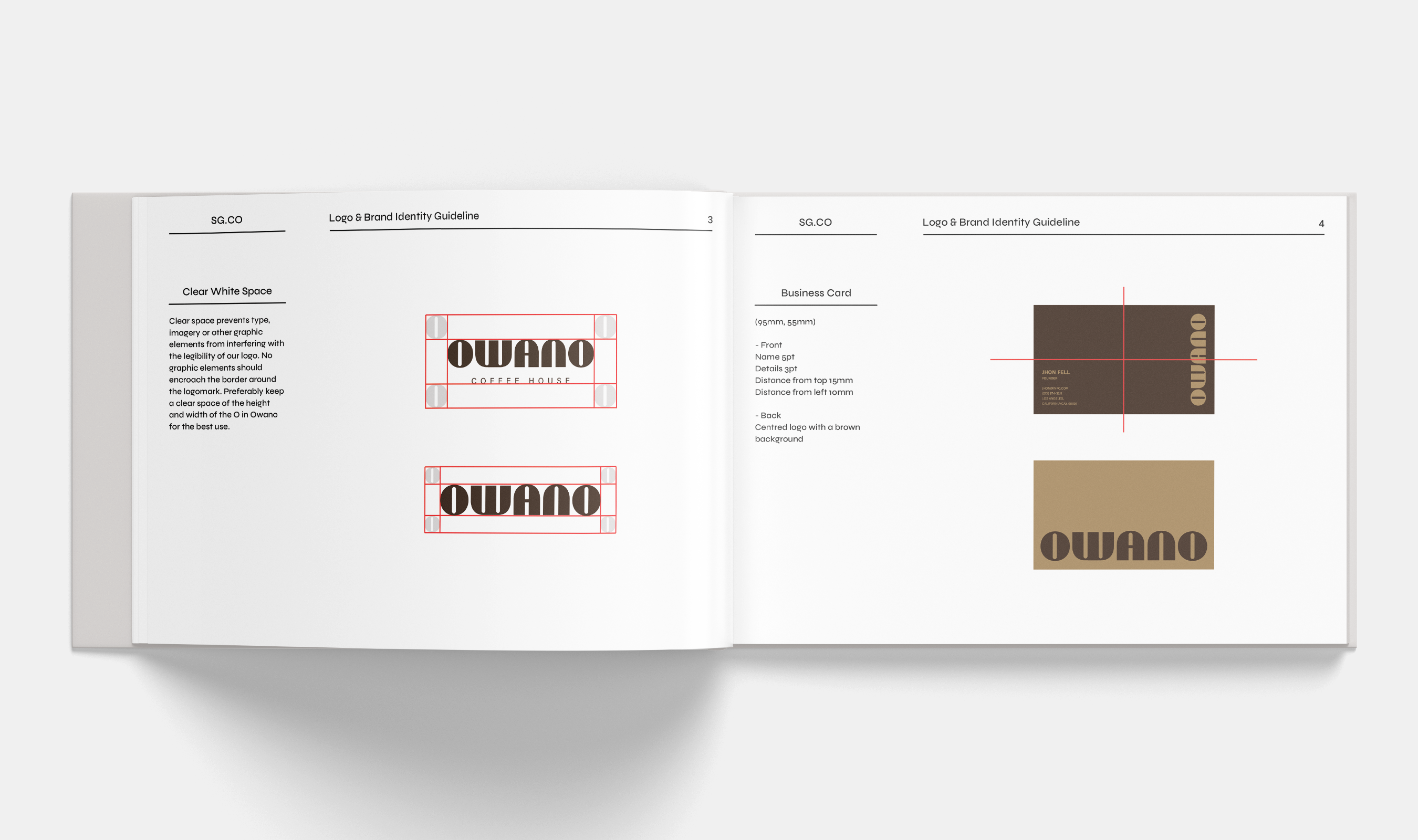 Minimalist Brand Guidelines – Presentation Template
