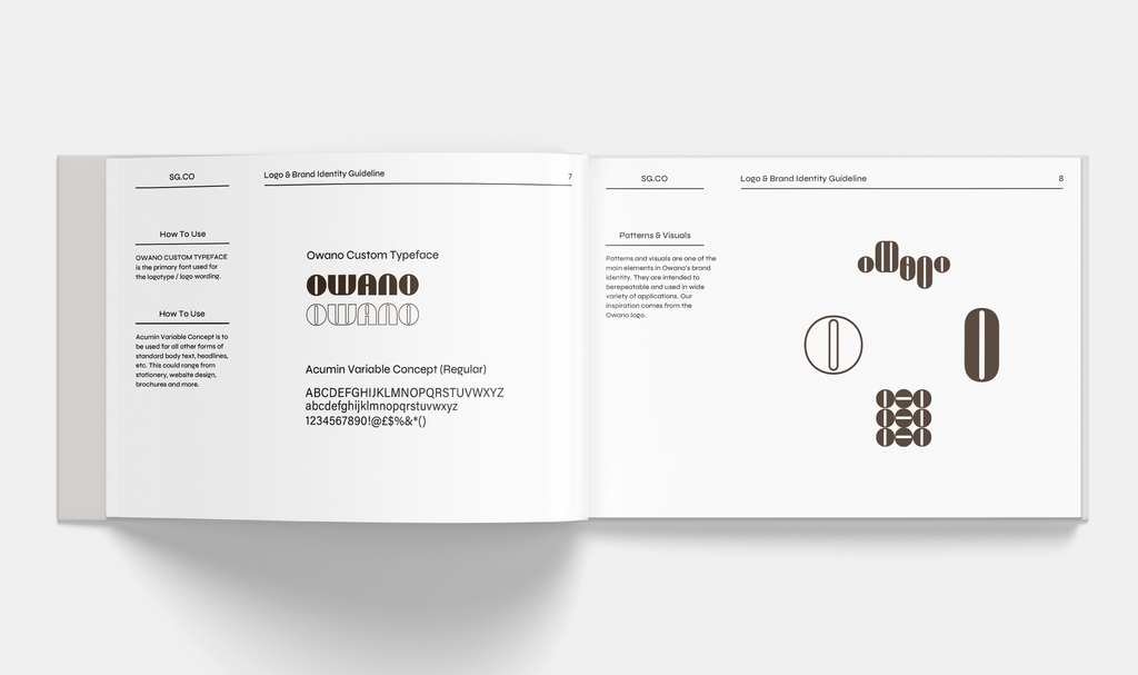 Minimalist Brand Guidelines – Presentation Template
