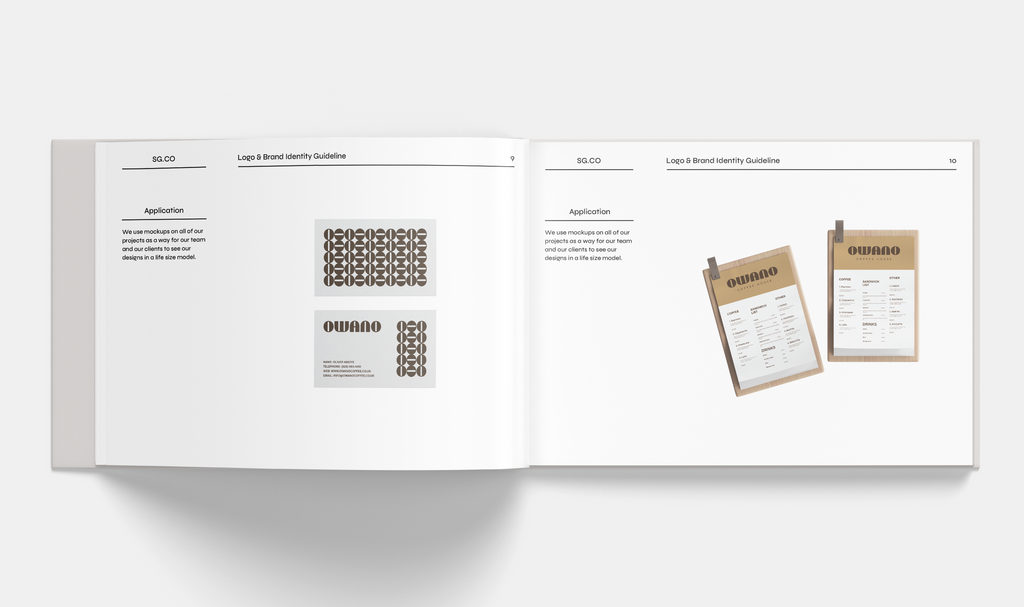 Minimalist Brand Guidelines – Presentation Template