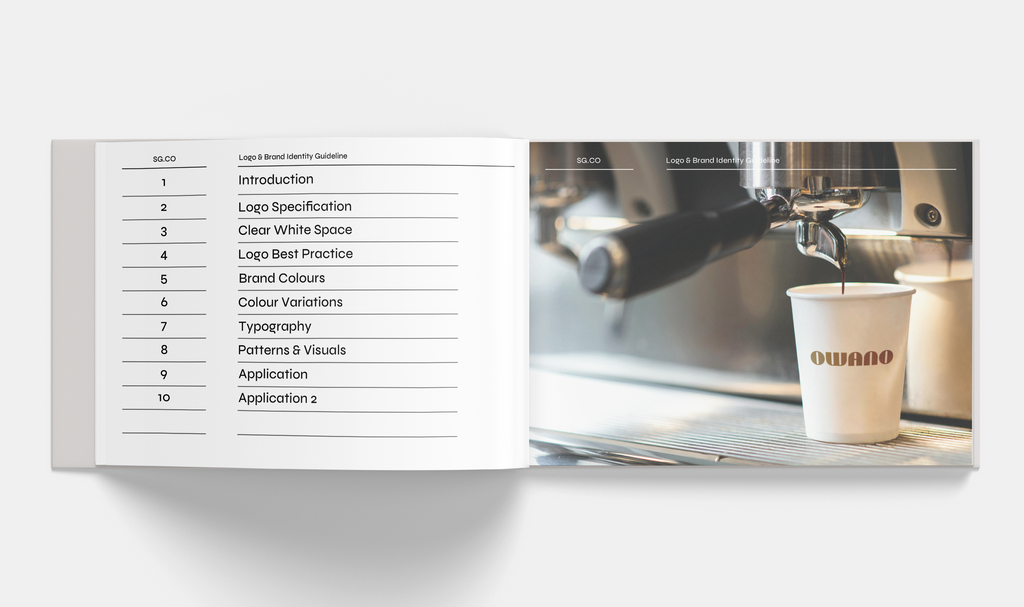 Minimalist Brand Guidelines – Presentation Template