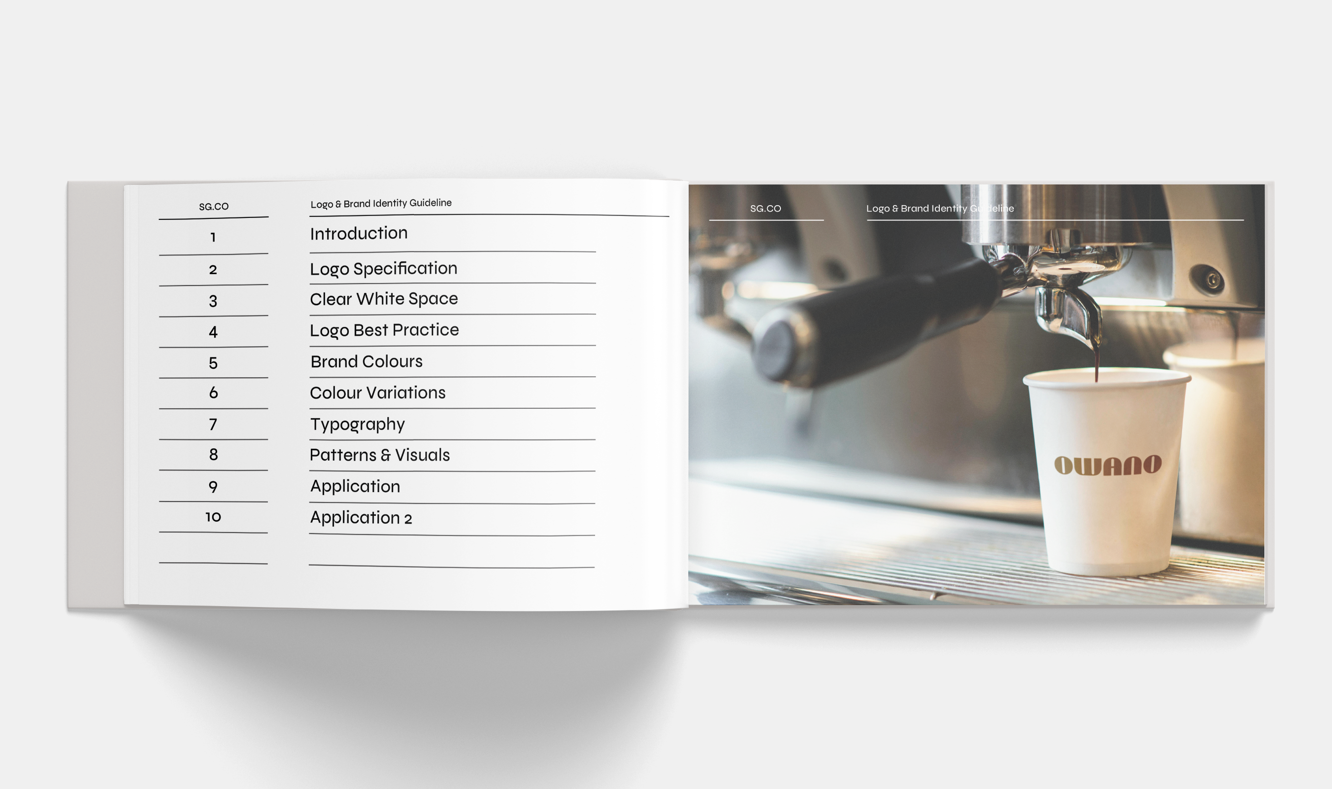 Minimalist Brand Guidelines – Presentation Template