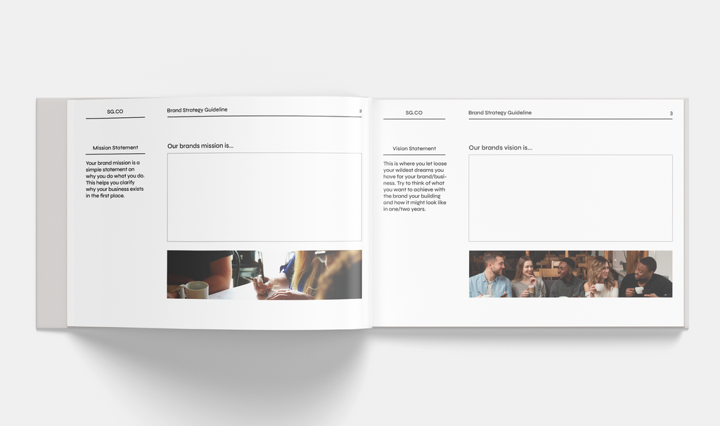 Brand Strategy Workbook – Presentation Template