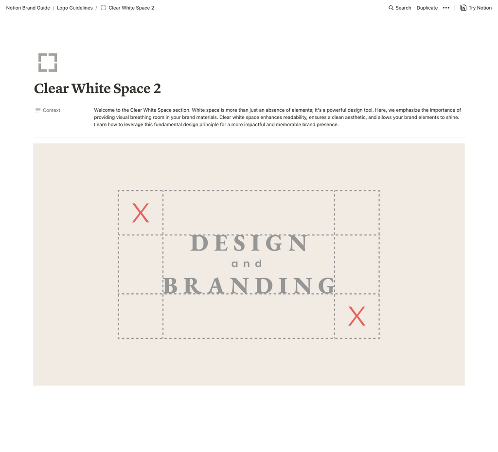 Brand Guidelines – Presentation Template