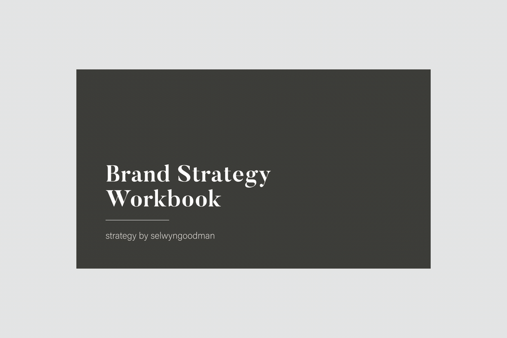 Ogol Brand Strategy Workbook – Presentation Template
