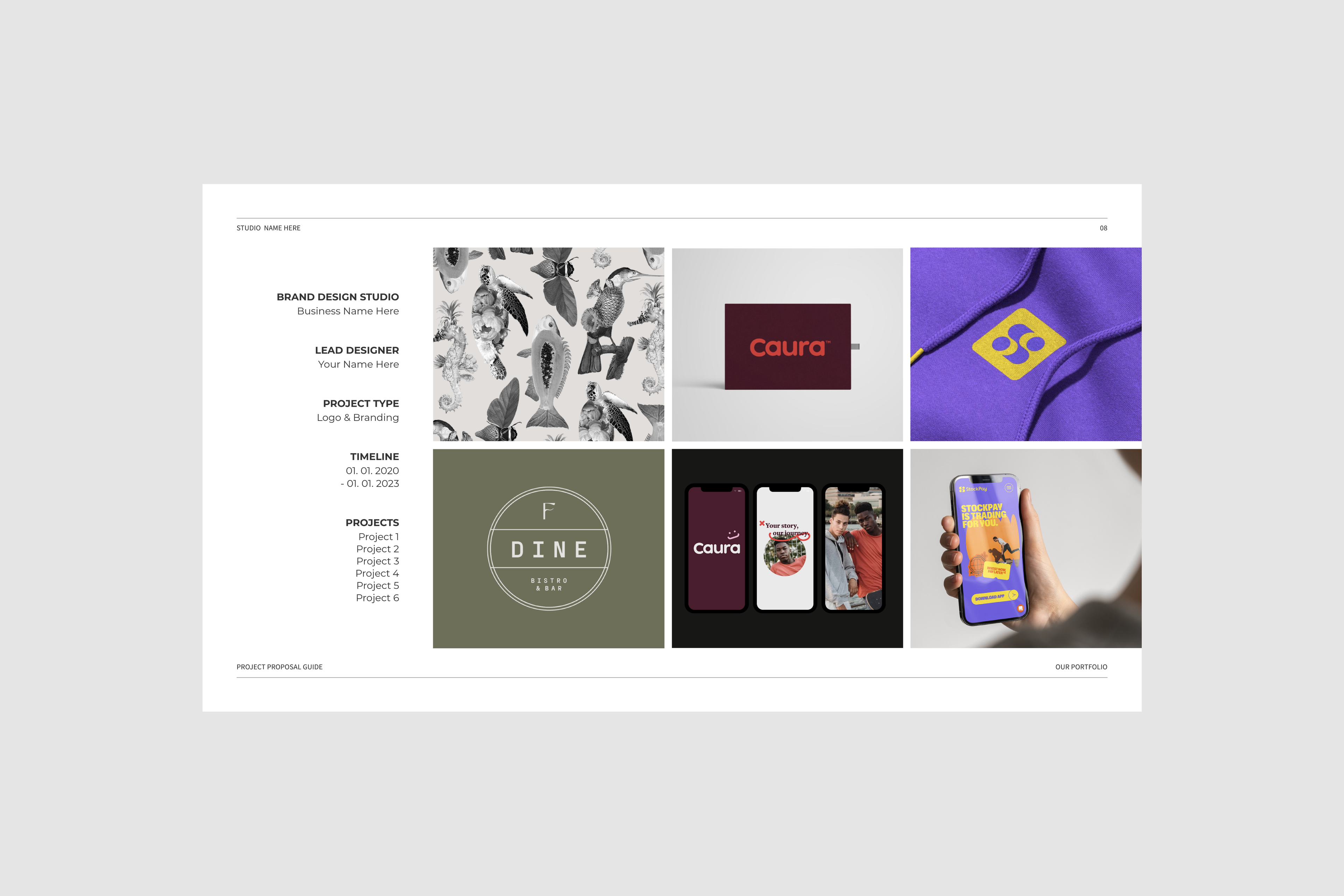 Project Proposal – Presentation Template
