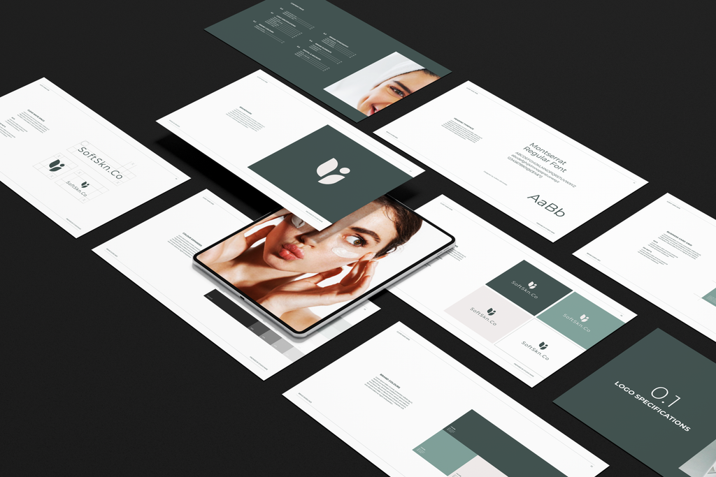 SoftSkn Brand Guidelines – Presentation Template